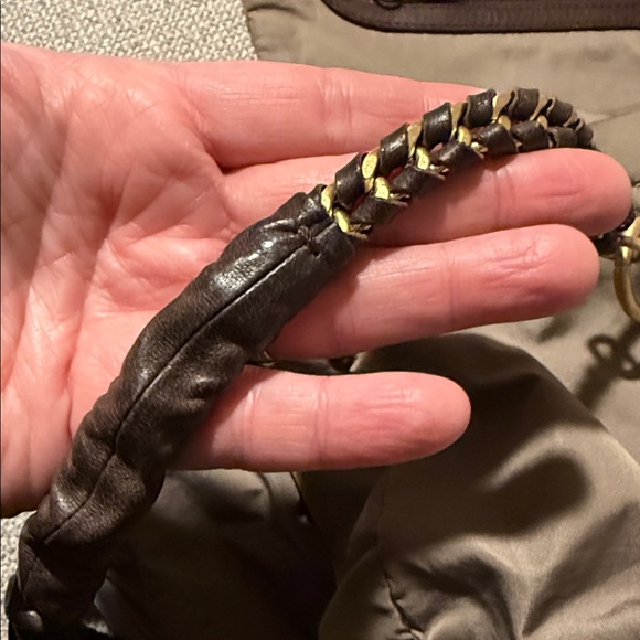 MCM Taupe and Brown Messenger Bag crossbody - Picture 12 of 14